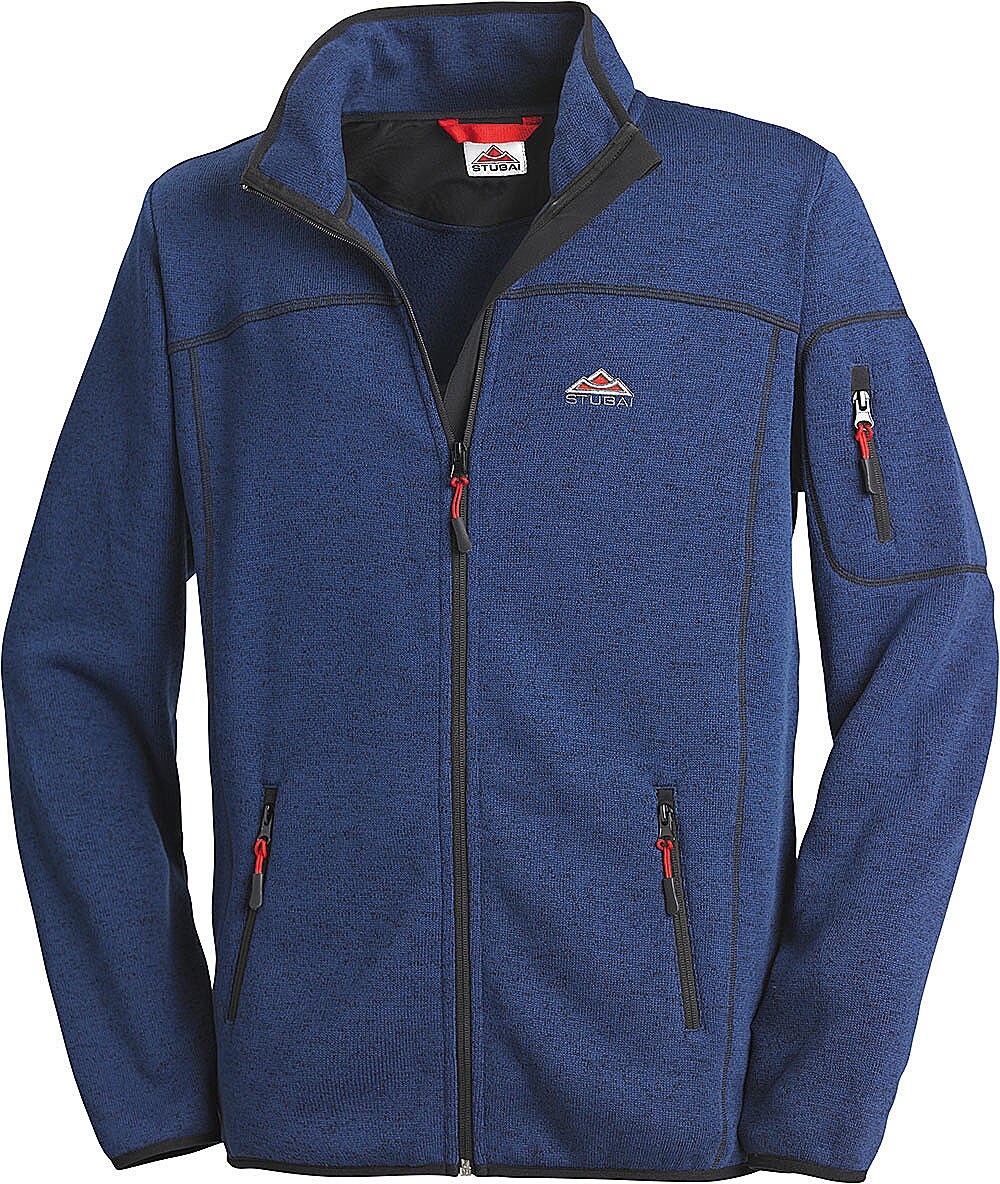 Stubai Herren Strickfleecejacke