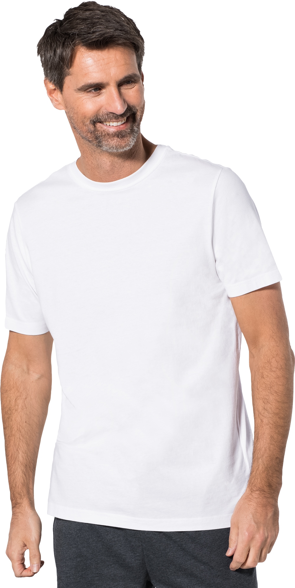 Otto Kern 5er Pack Herren T-Shirts Rundhals, 100% Baumwolle - Bild 1