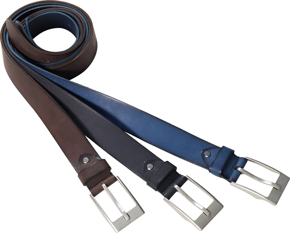 Tom Ramsey Lederg&uuml;rtel im Vintage-Look - Bild 1