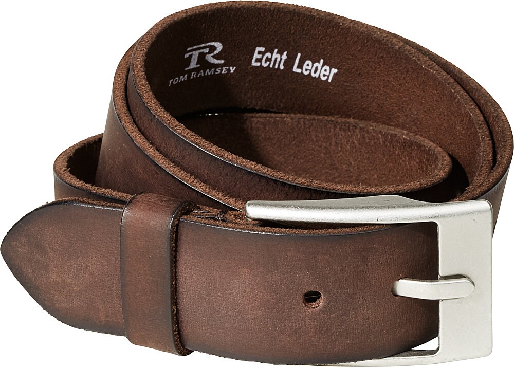 Tom Ramsey Ledergürtel im Vintage-Look | 09010497048455