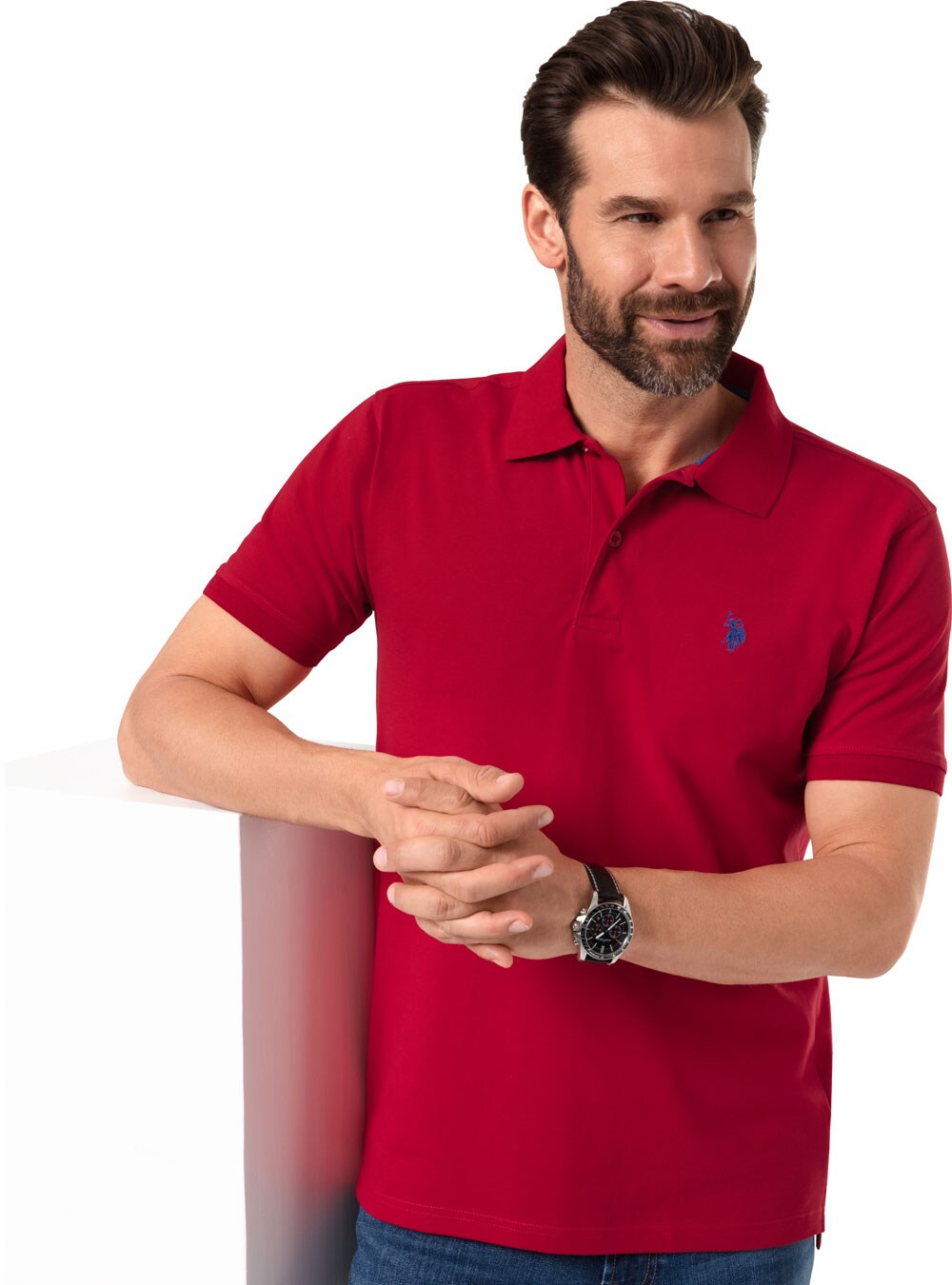 U.S. POLO ASSN. Herren Poloshirt