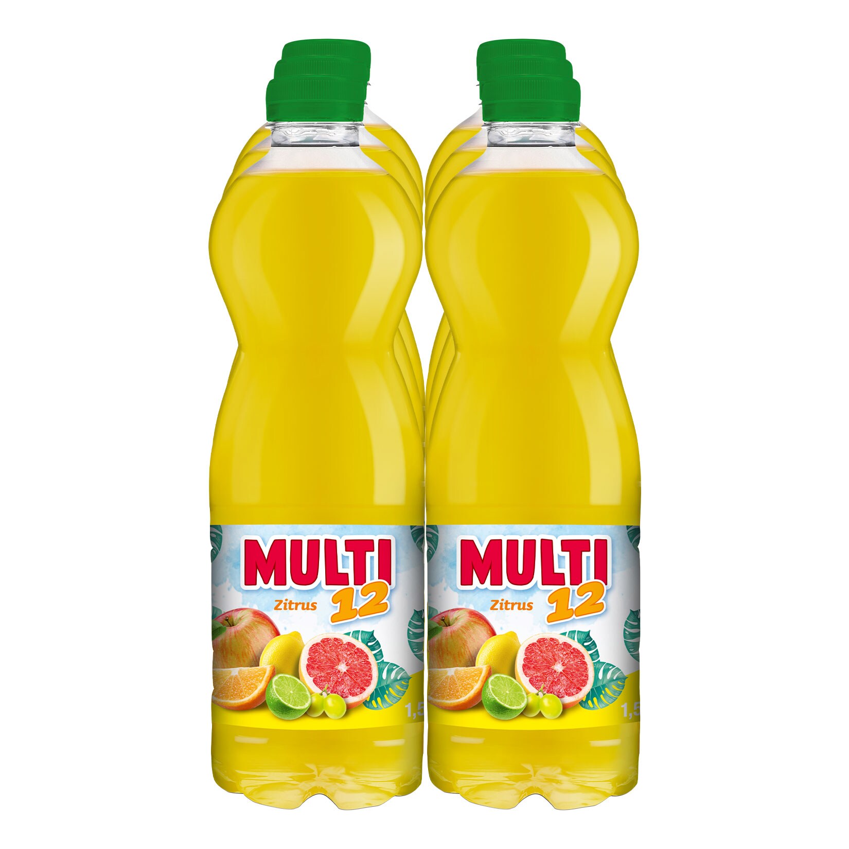 Multi12 Citrus 1,5 Liter, 6er Pack - Bild 1