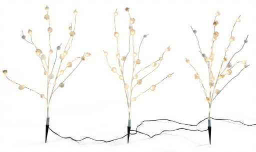 LED Schneeballschweif als Gartenstecker (Variante 1) - Bild 1