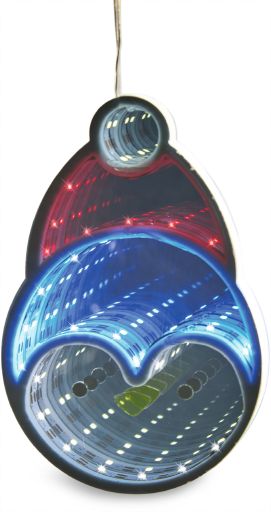 LED Spiegelfigur h&auml;ngend klein(Variante1) - Bild 1