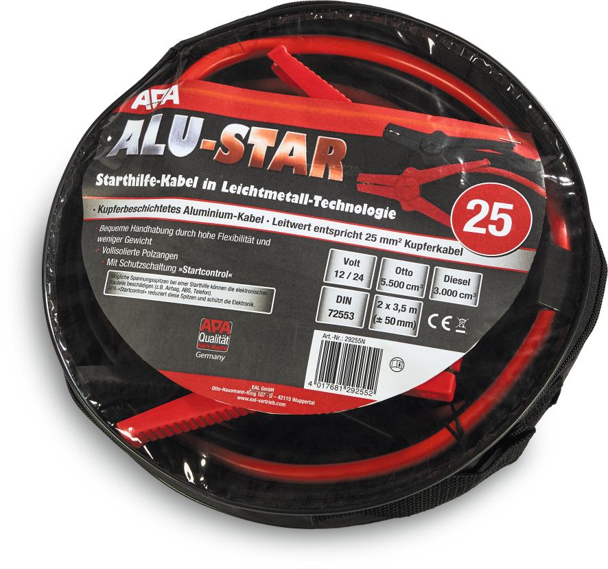 APA Starthilfekabel Alu-Star Startcontrol - Bild 1