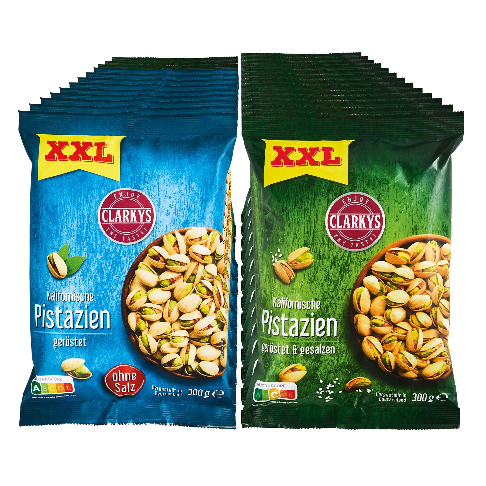 Clarkys Pistazien verschiedene Sorten 300 g, 25er Pack - Bild 1