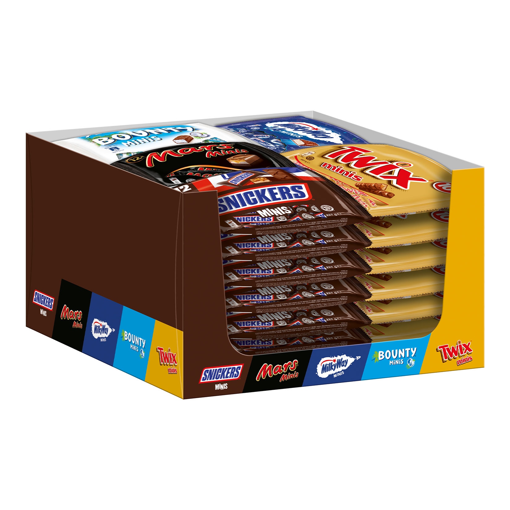 Mars Mix Minis verschiedene Sorten 227g, 27er Pack - Bild 1