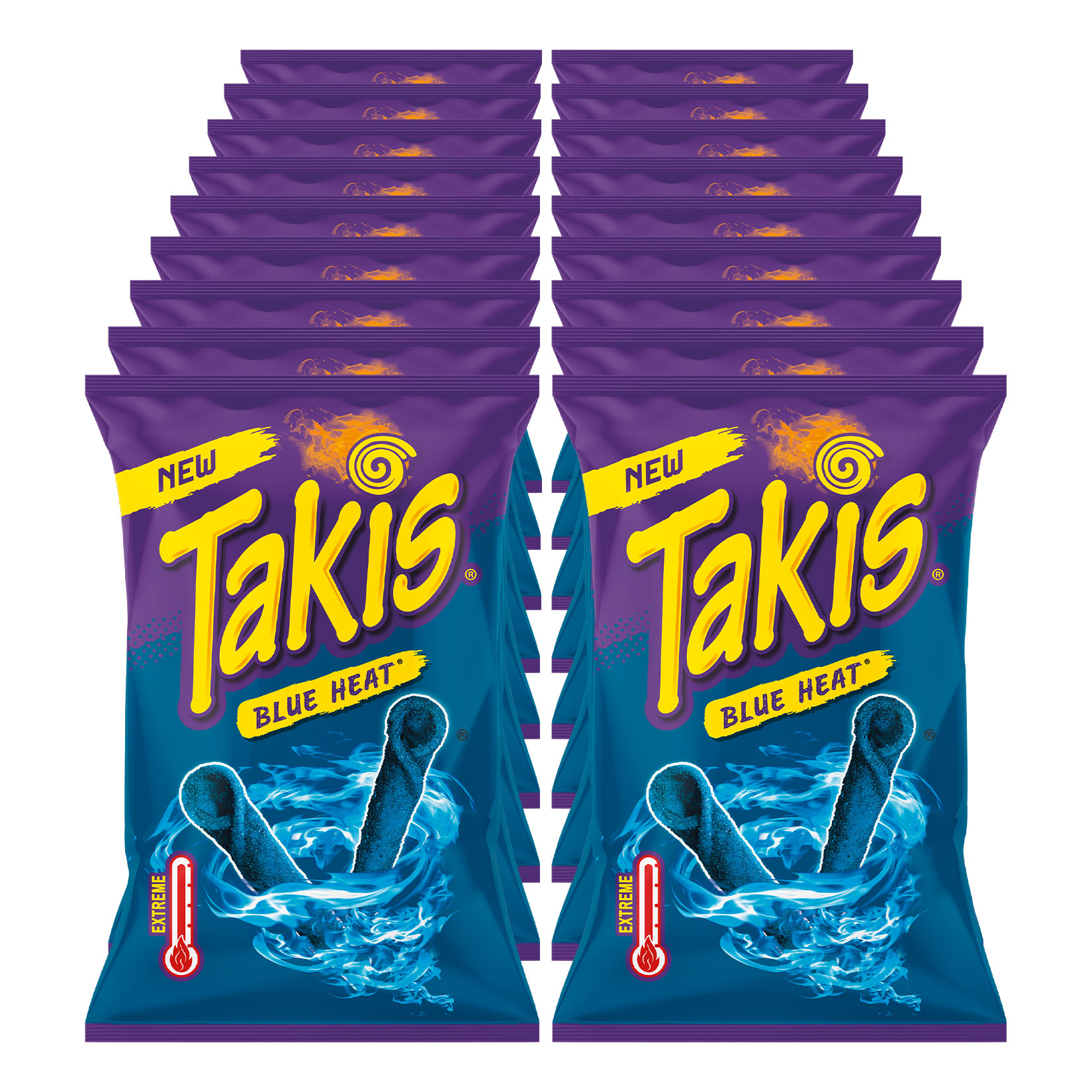 Takis Blue Heat 100 g, 18er Pack - Bild 1