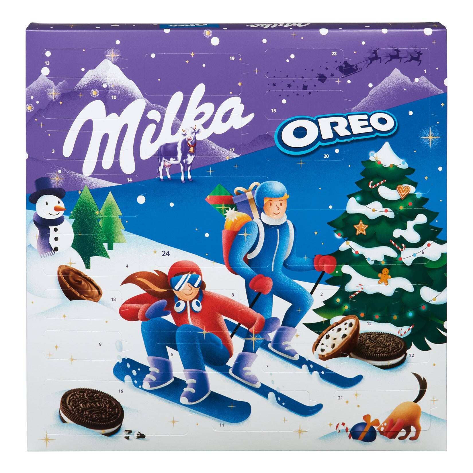 Milka & Oreo Adventskalender 284 g - Bild 1