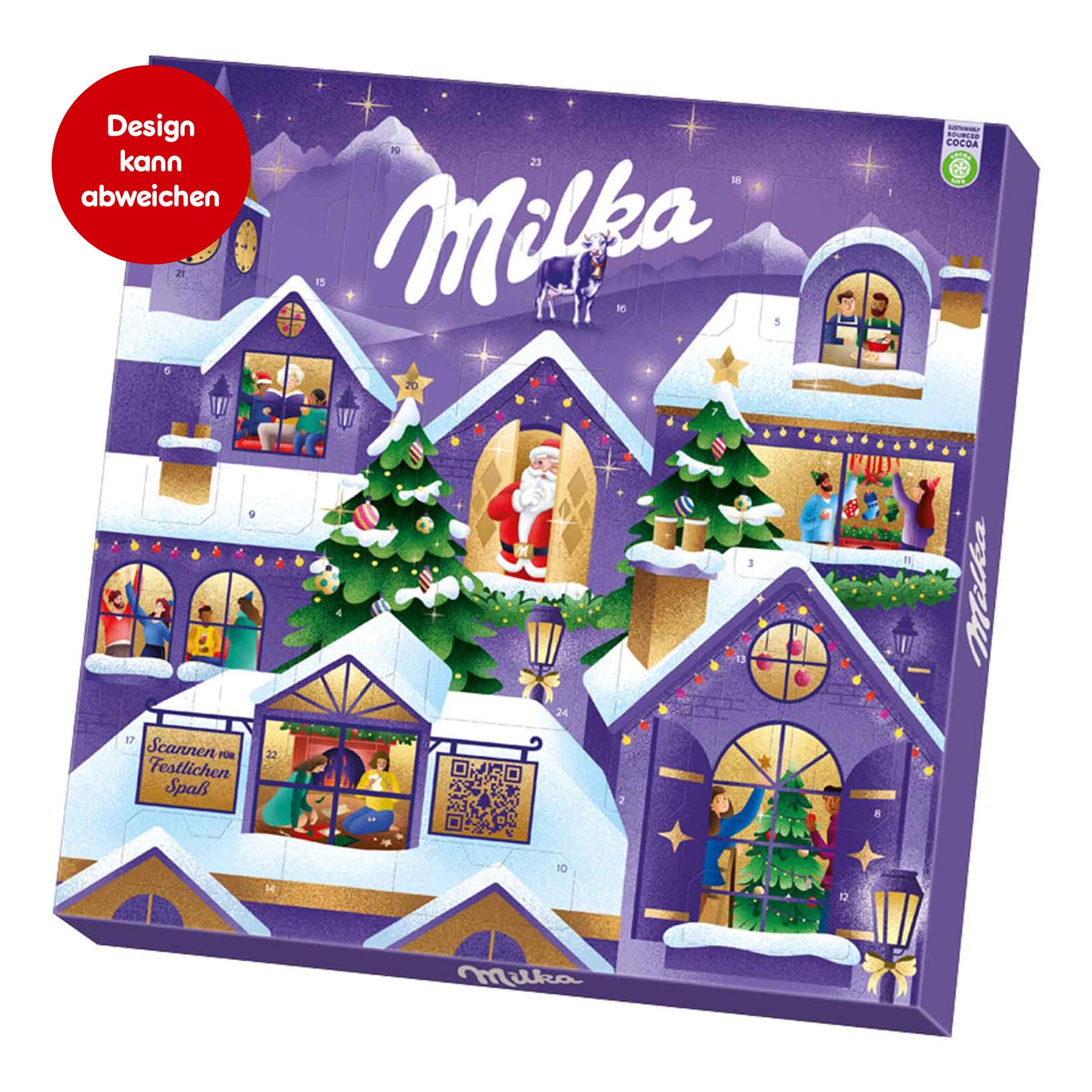 Milka Adventszauber Adventskalender 238 g - Bild 1
