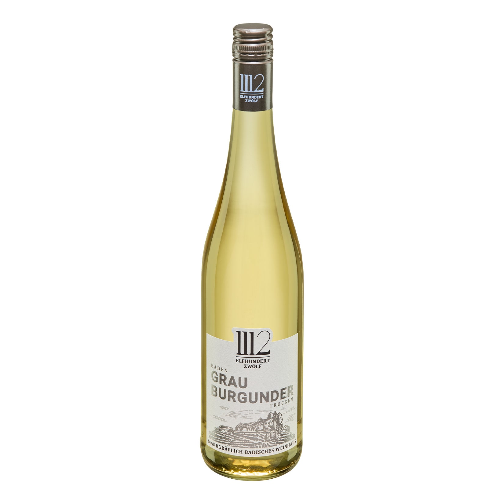 1112 Grauer Burgundunder trocken 13,0 % vol. 0,75 Liter - Bild 1