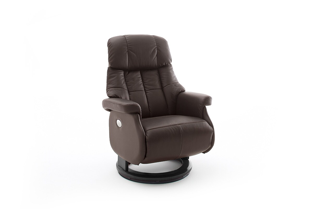 iNNoSeat by MCA + CALGARY COMFORT Relaxer Relaxsessel Fernsehsessel XL elektrisch - versch. Farben - Braun/Schwarz - Bild 1