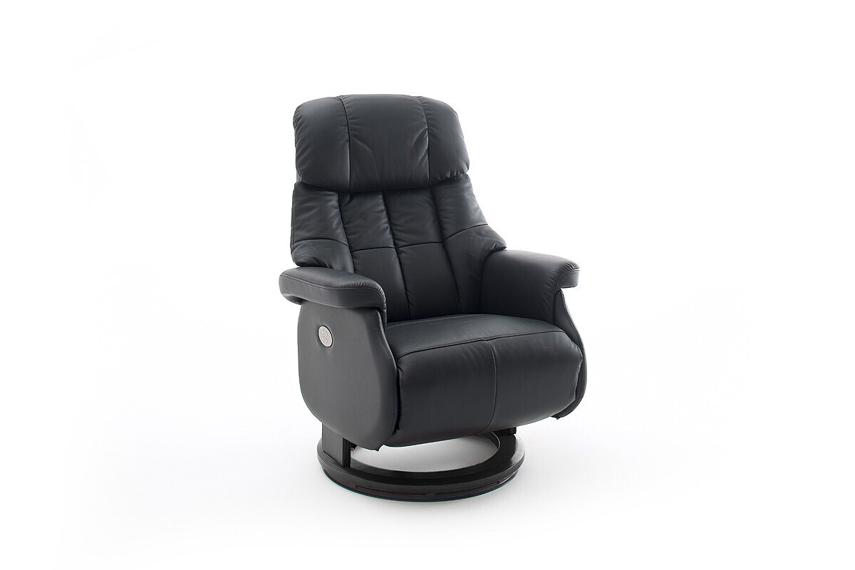 iNNoSeat by MCA + CALGARY COMFORT Relaxer Relaxsessel Fernsehsessel XL elektrisch – versch. Farben – Schwarz/Schwarz | 04027207104641