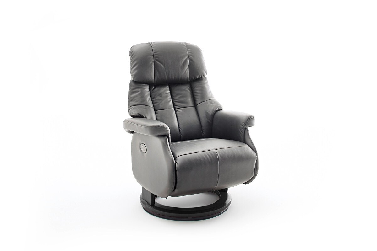 iNNoSeat by MCA + CALGARY COMFORT Relaxer Relaxsessel Fernsehsessel XL elektrisch – versch. Farben – Schlamm/Schwarz | 04027207117603