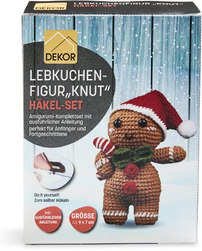 H&auml;kelset Lebkuchenfigur - Bild 1