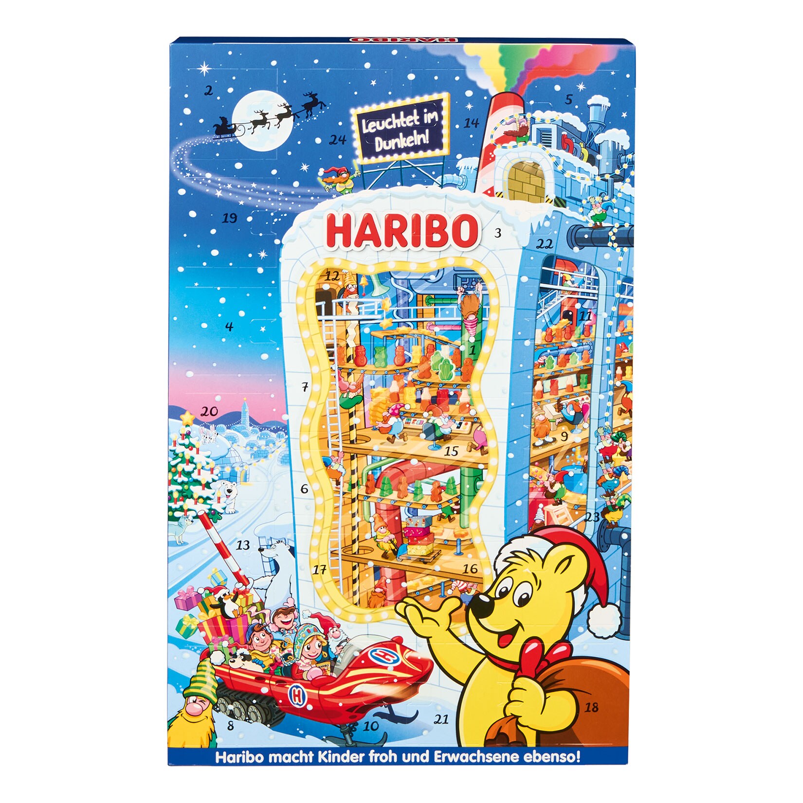 Haribo Adventskalender 300 g - Bild 1