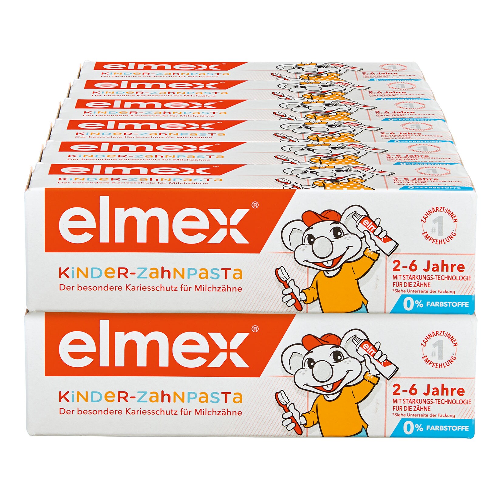 Elmex Kinder Zahncreme 50 ml, 12er Pack - Bild 1