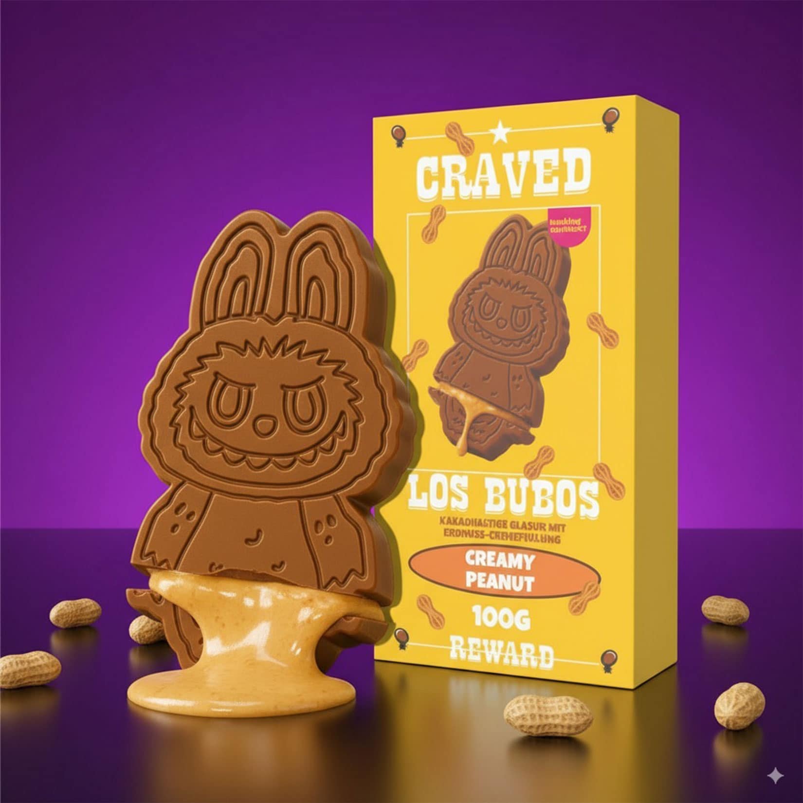 Los Bubos Creamy Peanut 100 g - Bild 1