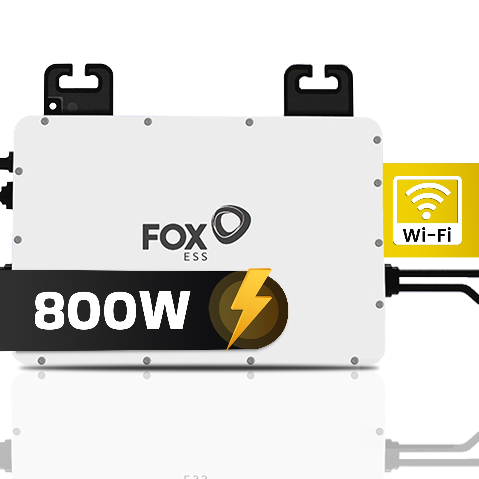 Fox ESS Mikro-Wechselrichter 800 W M1-800-E f&uuml;r Balkonkraftwerk, IP67 wetterfest, Plug-&-Play Installation, 2 MPPT, Bluetooth & WIFI, Micro Inverter - Bild 1