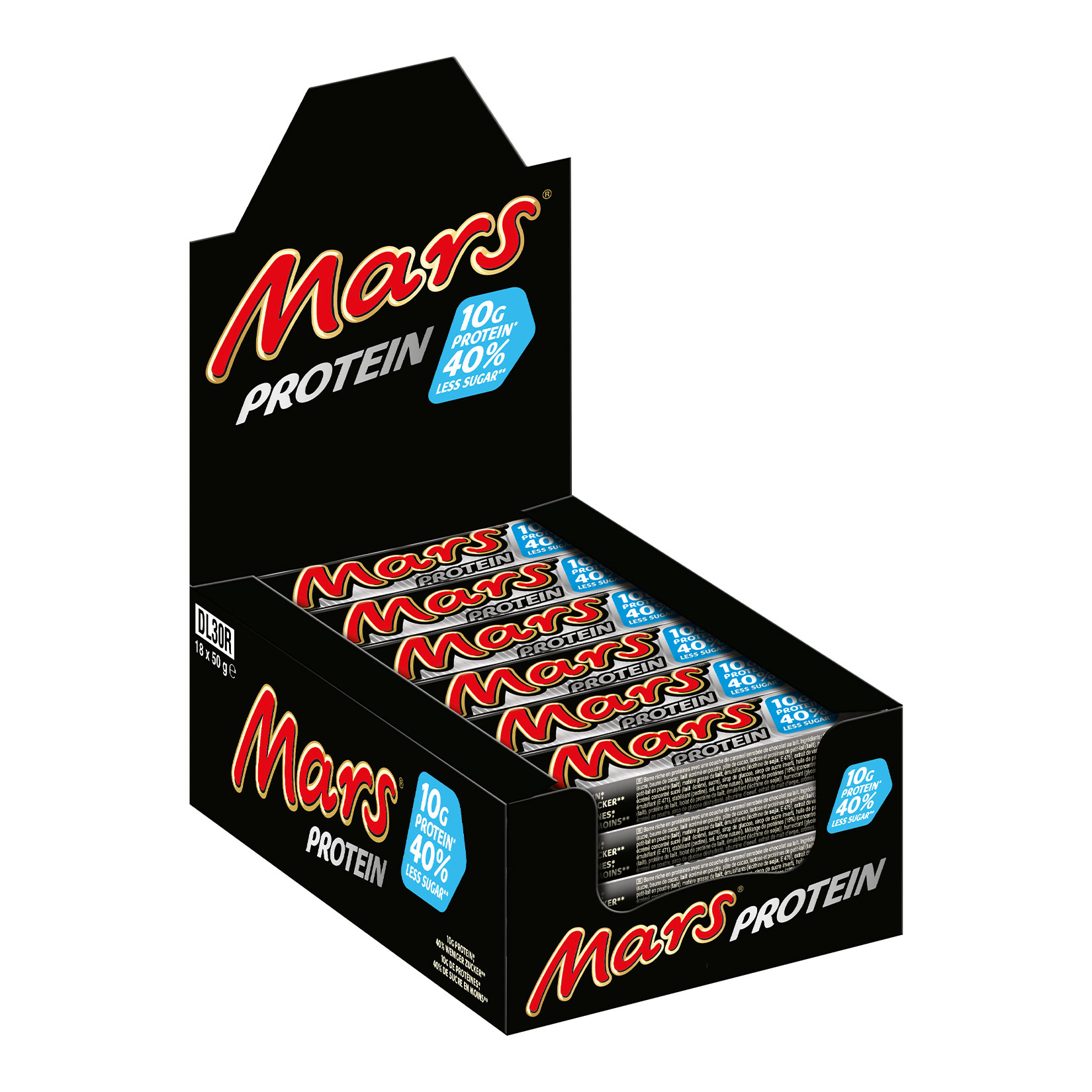 Mars Protein Riegel 50 g, 18er Pack - Bild 1