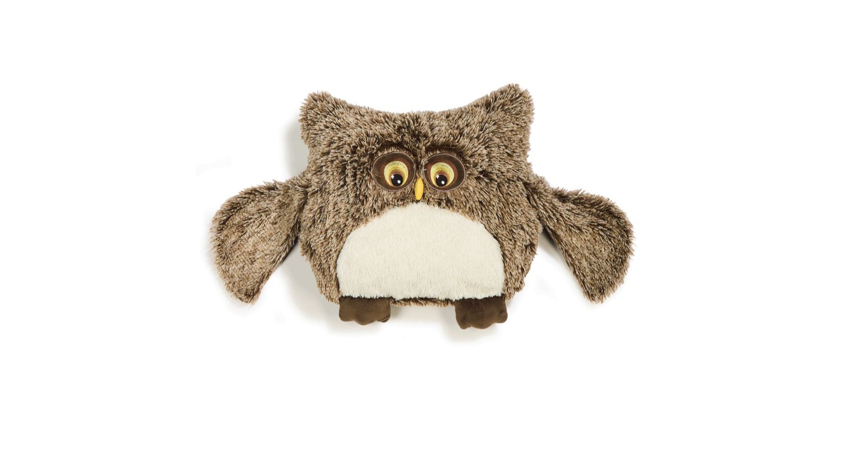 Eulenkissen -versch. Ausf&uuml;hrungen - taupe - Bild 1