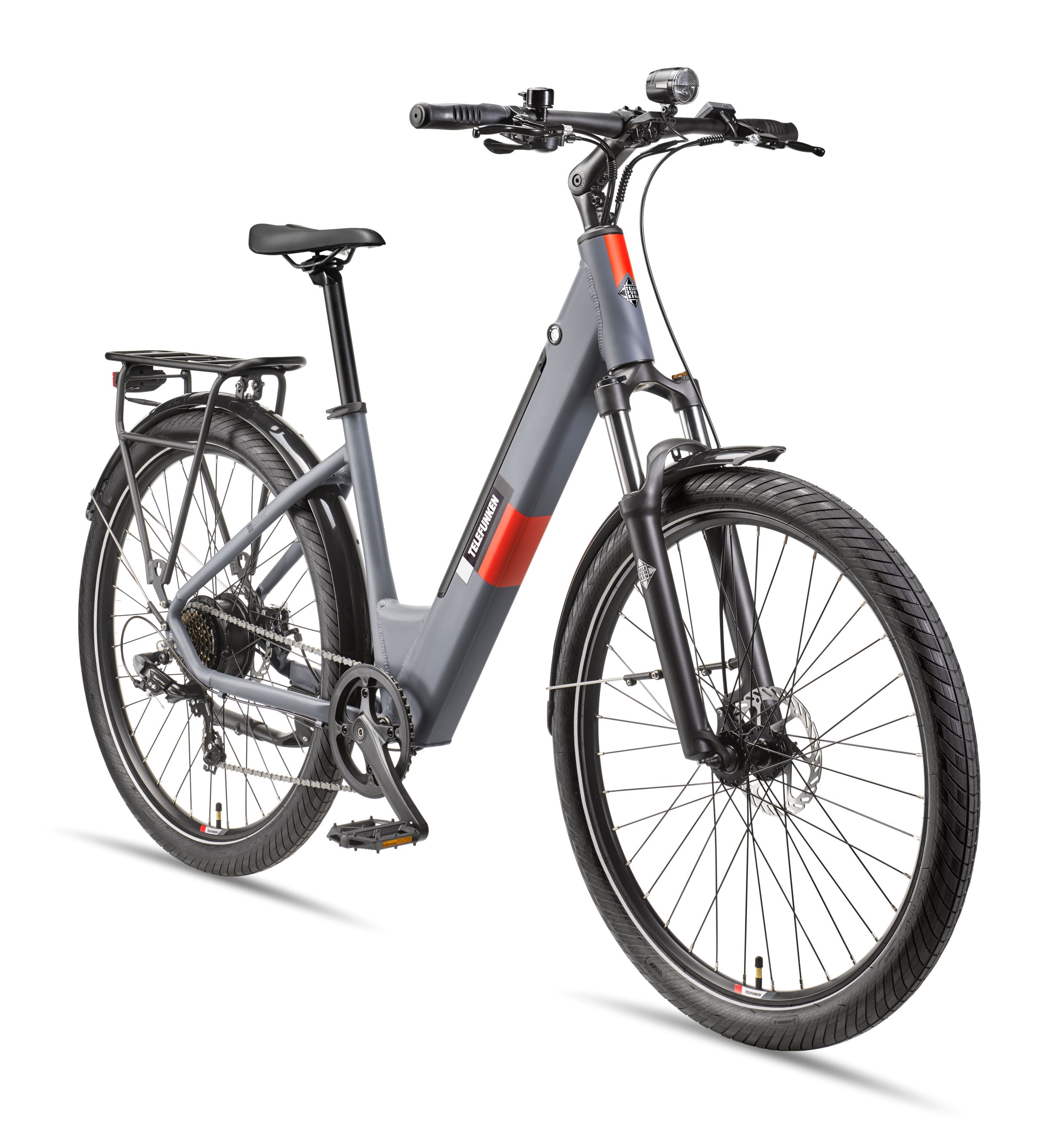 Telefunken City SUV E-Bike | Elektrofahrrad 27,5 Zoll | Heckmotor| 7-Gang Kettenschaltung | 468 Wh Akku | Pedelec SUV300 - Bild 1