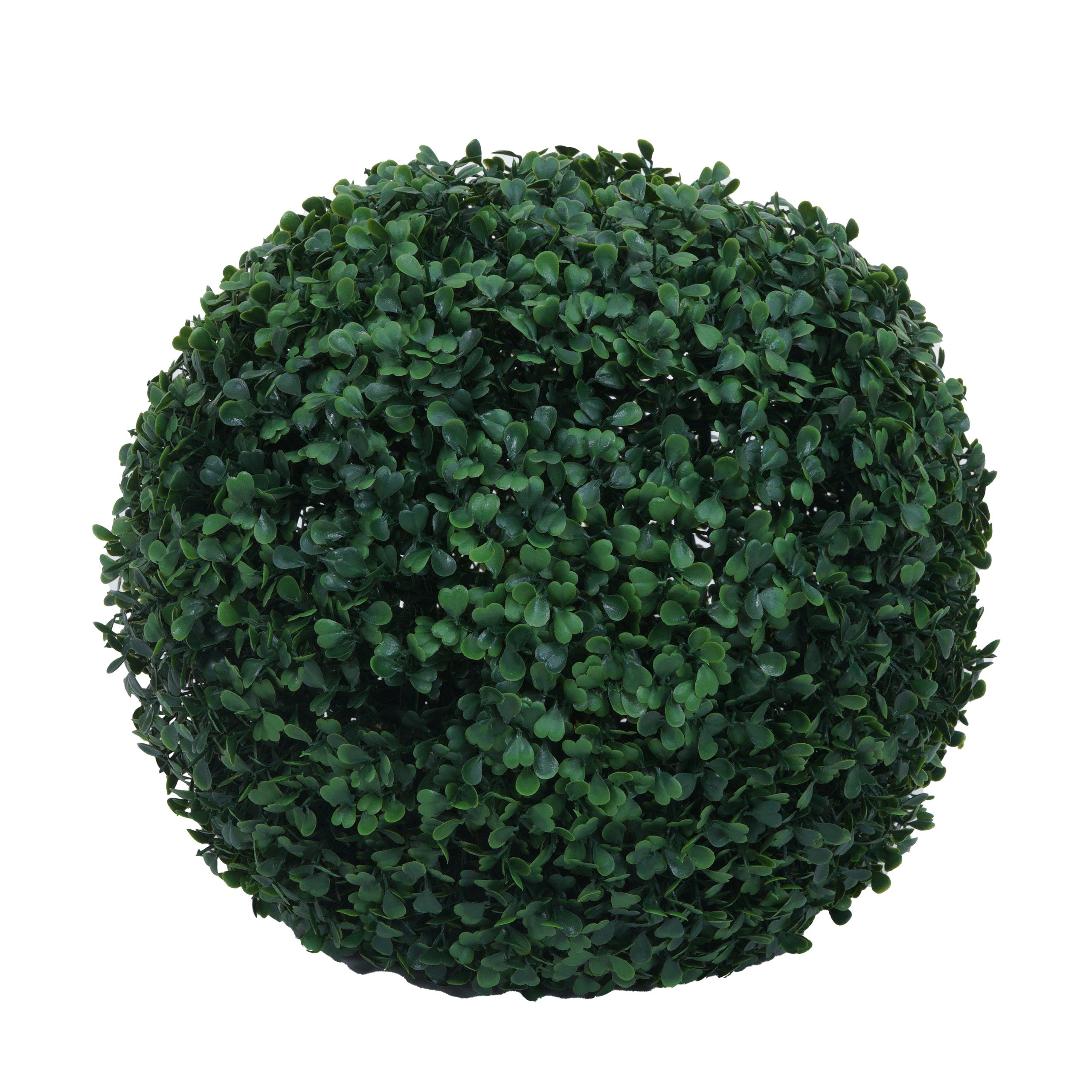 K&uuml;nstlicher Busch MCW-O96, Buchskugel Dekopflanze Buchsbaumkugel Kunstpflanze Buxus, Outdoor, Polyethylen &Oslash; 33cm - Bild 1