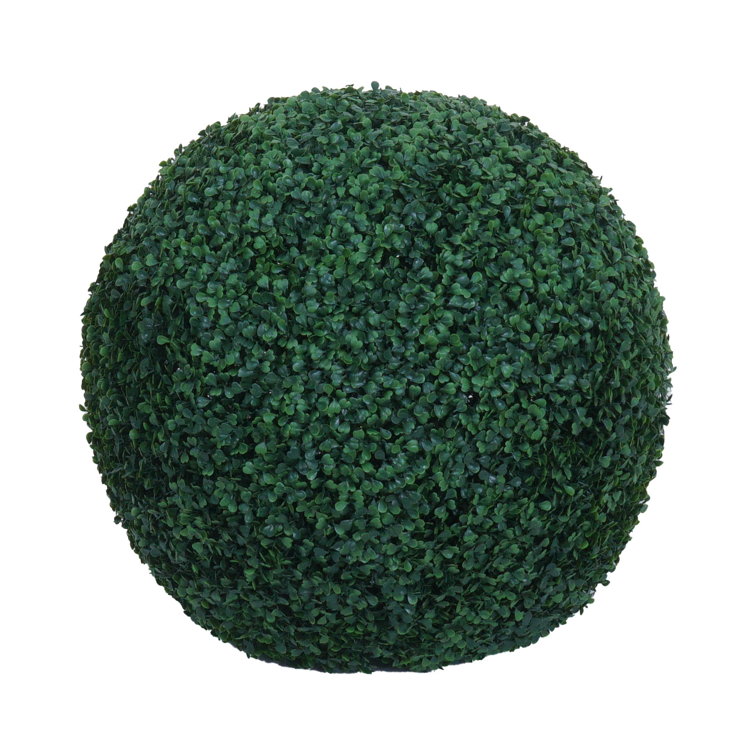 K&uuml;nstlicher Busch MCW-O96, Buchskugel Dekopflanze Buchsbaumkugel Kunstpflanze Buxus, Outdoor, Polyethylen &Oslash; 53cm - Bild 1