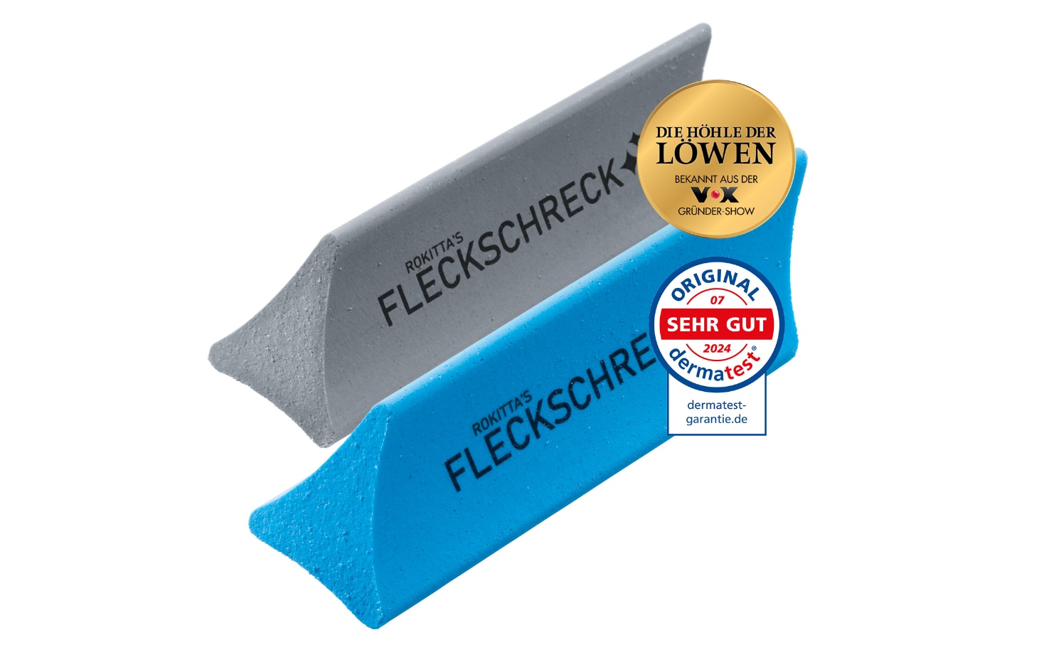 Rokitta Kalk- & Rostradierer mit Keramikpartikeln 2er-Set - Bild 1