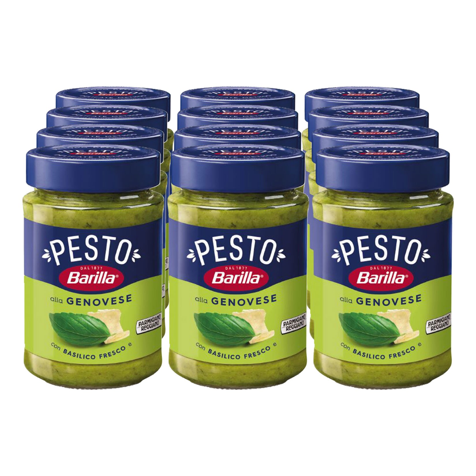 Barilla Pesto Genovese 190 g, 12er Pack | 08076809086554
