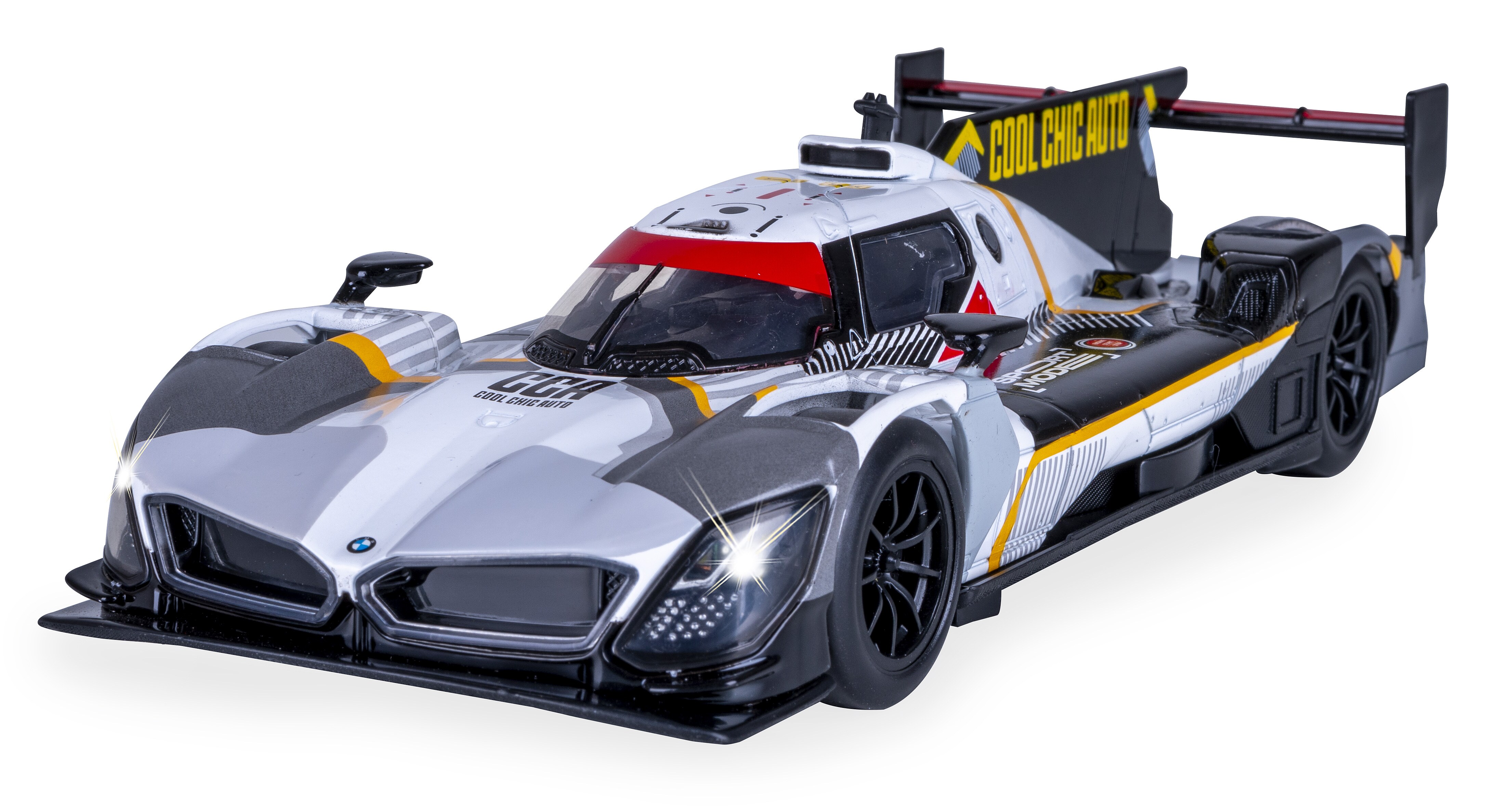 JAMARA BMW M Hybrid V8 Diecast 1:24 grau inkl. Knopfzellen - Bild 1