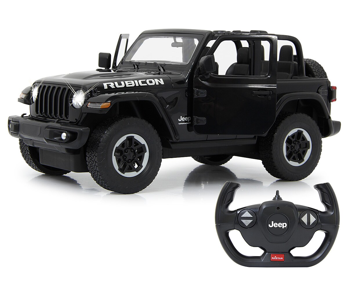 JAMARA Jeep Wrangler JL 1:14 schwarz 2,4GHz T&uuml;r manuell - Bild 1