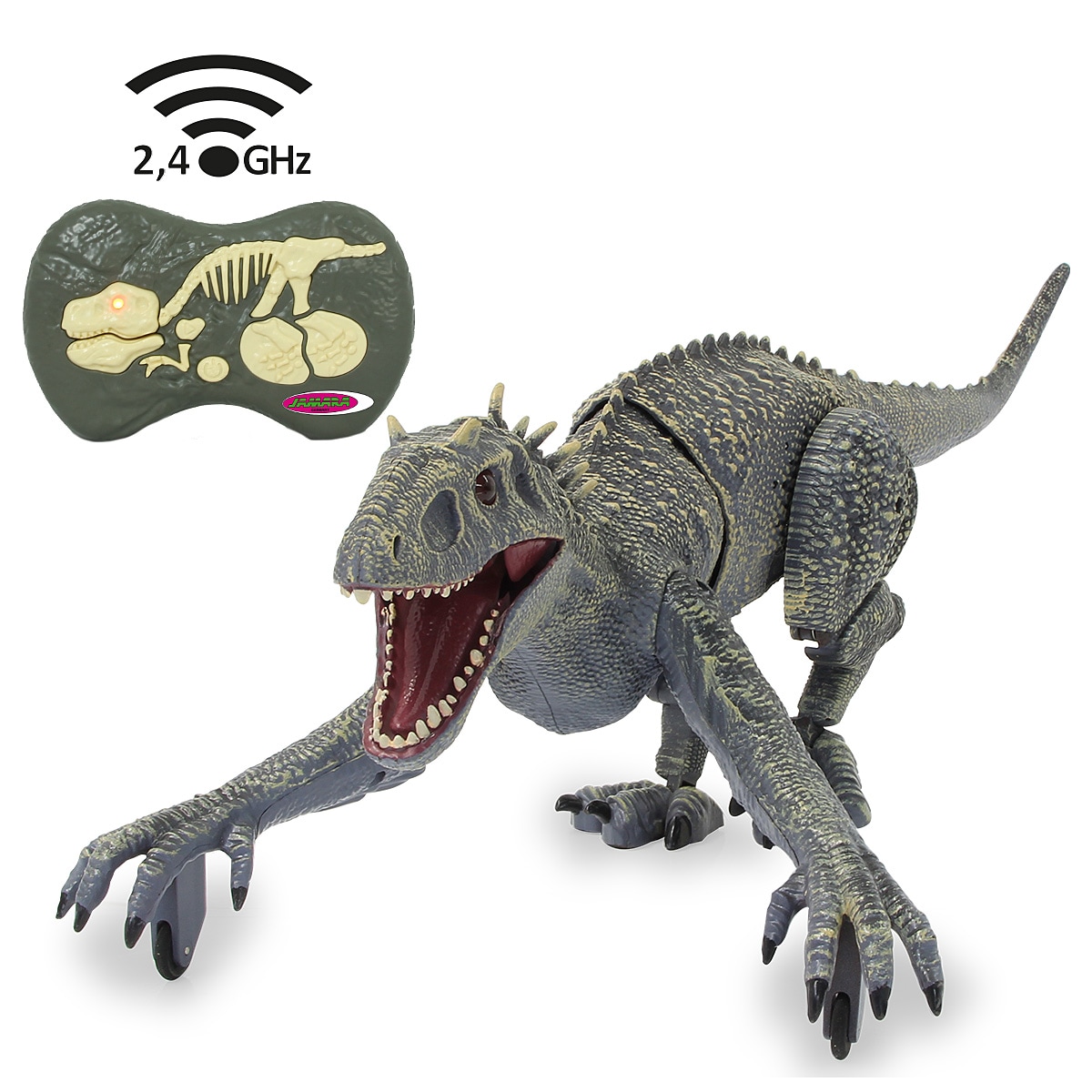 JAMARA Dinosaurier Exoraptor Li-Ion 3,7V 2,4GHz grau - Bild 1