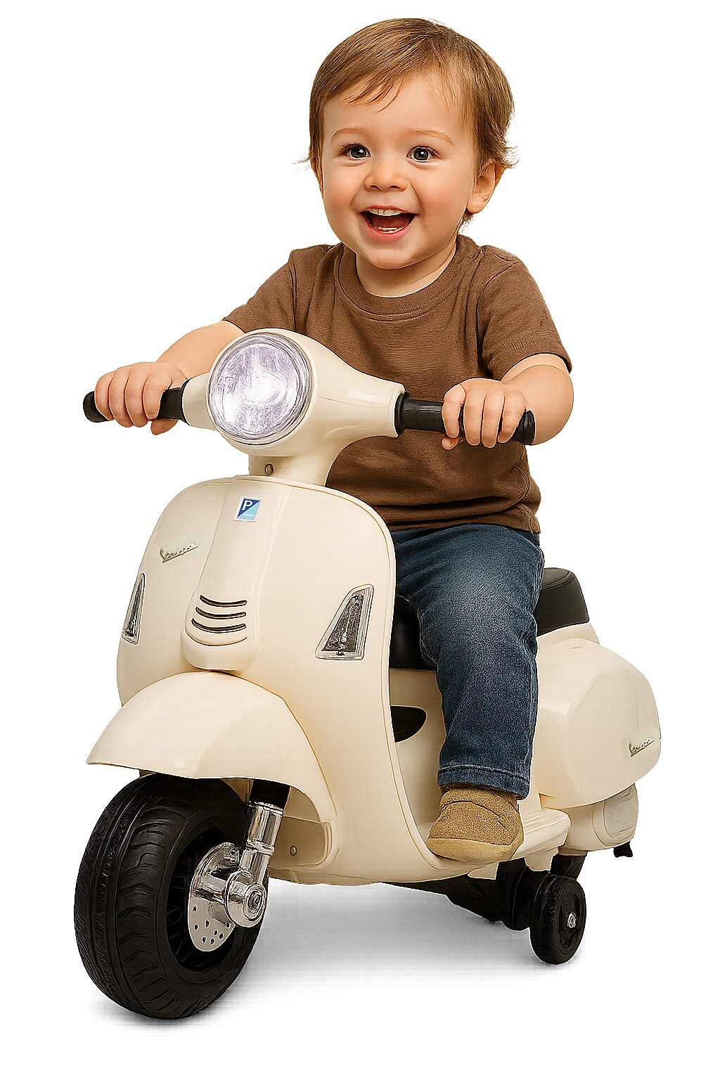 JAMARA Ride-on Vespa Mini weiß Li-Power 8.4 | 04042774476700
