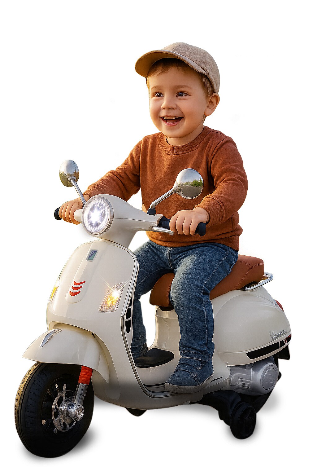 JAMARA Ride-on Vespa GTS 125 weiss Li-Power 12.6 | 04042774475253