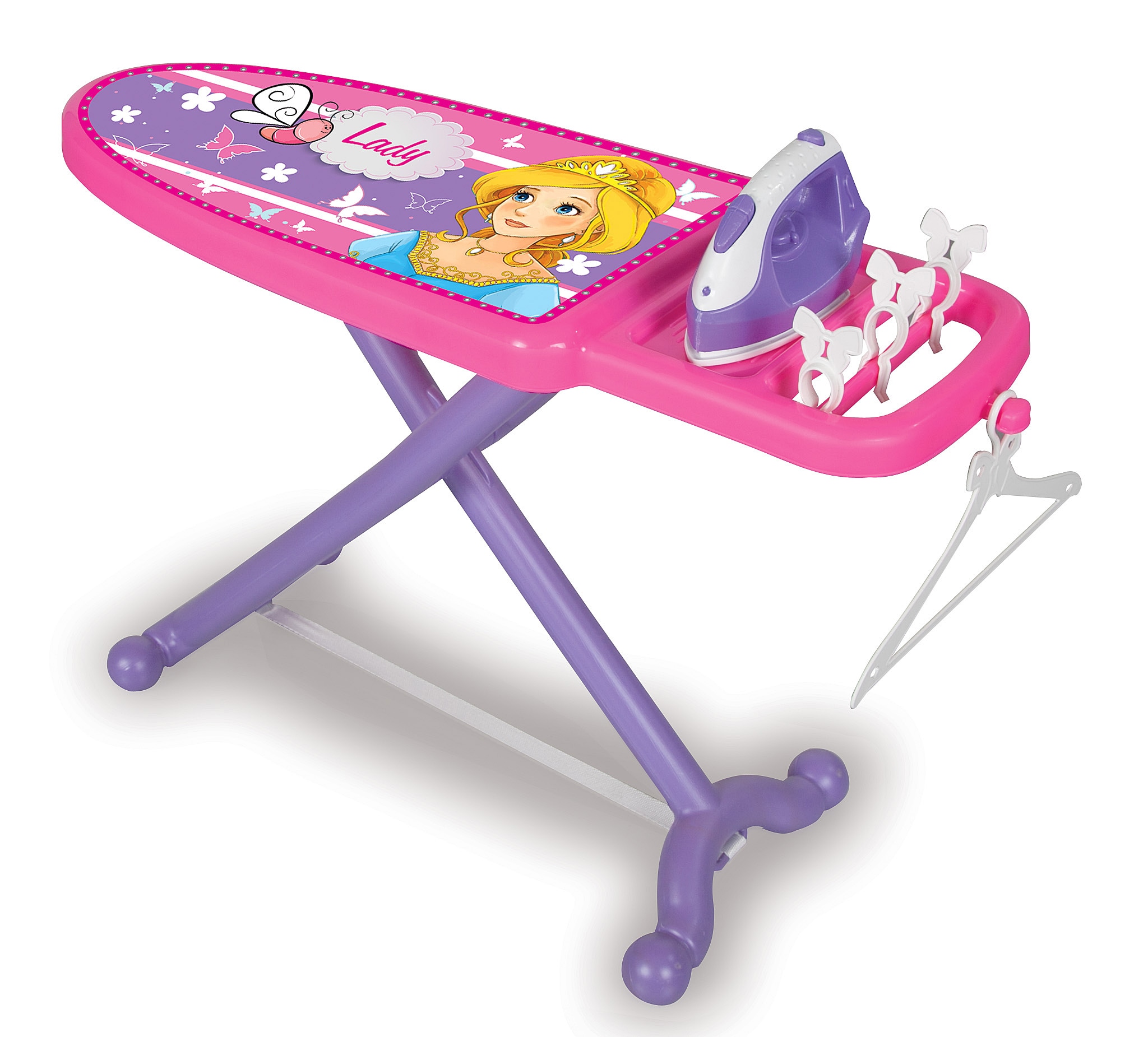 JAMARA B&uuml;gelset Little Laundry Princess 6tlg. pink - Bild 1