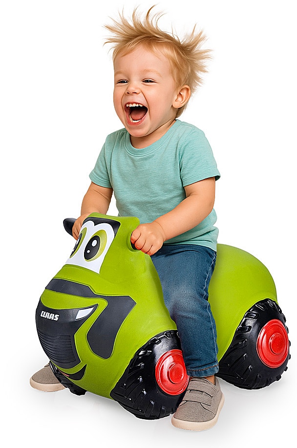 JAMARA Claas H&uuml;pftraktor HoppyDoo mit Pumpe - Bild 1
