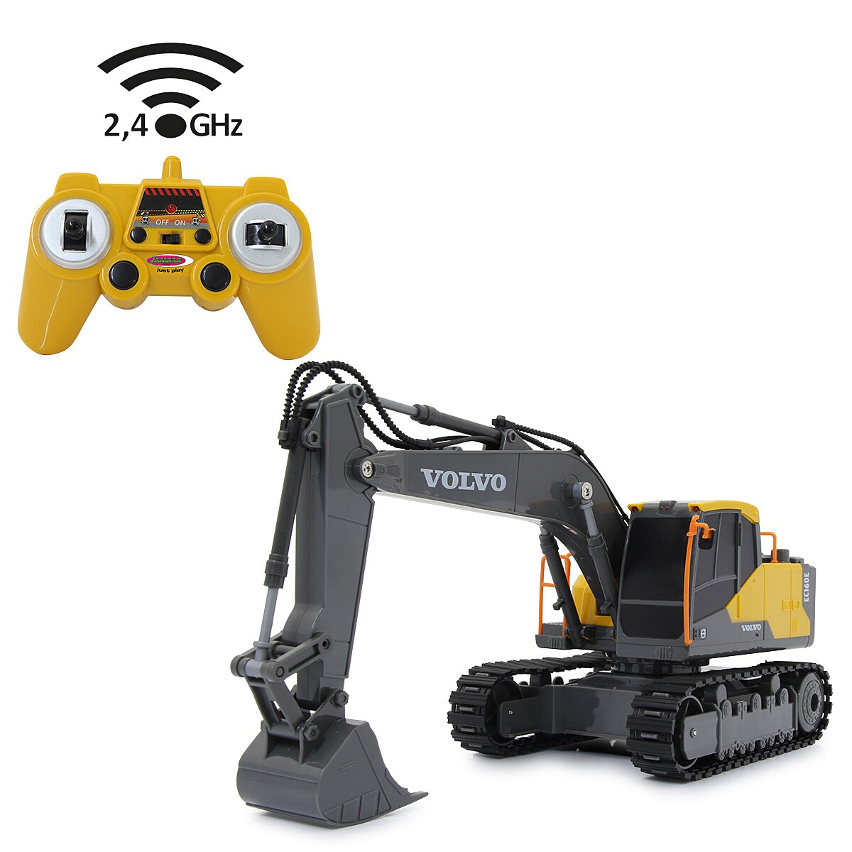 JAMARA Bagger Volvo EC160E 1:26 2,4GHz - Bild 1