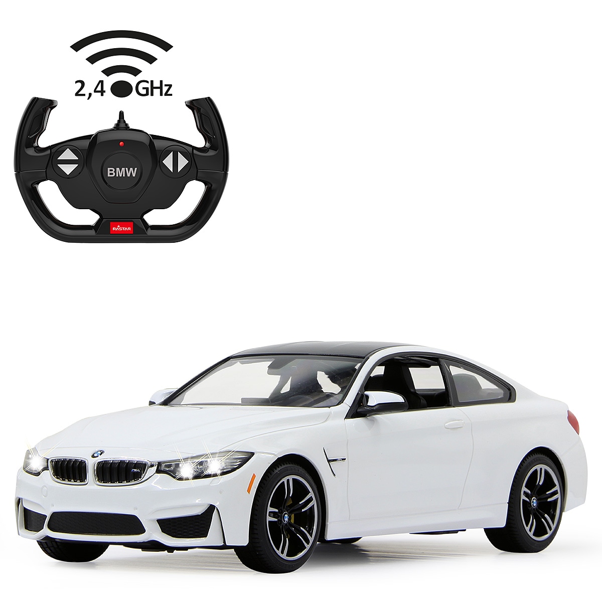 JAMARA BMW M4 Coupe 1:14 weiss 2,4GHz - Bild 1