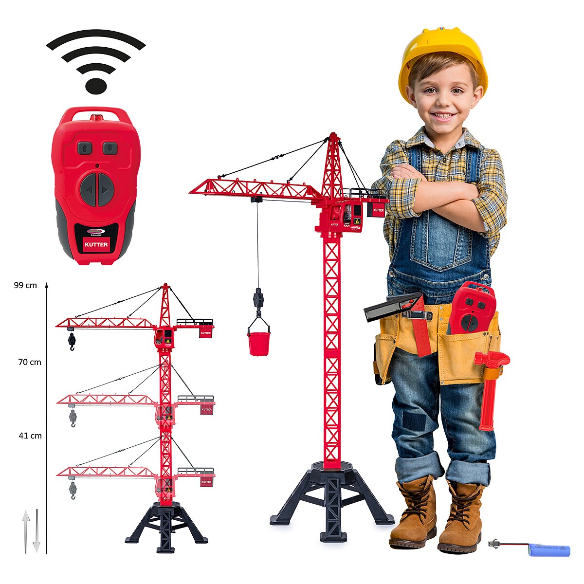 JAMARA Turmdrehkran Kutter XL 99 IR | 04042774474676