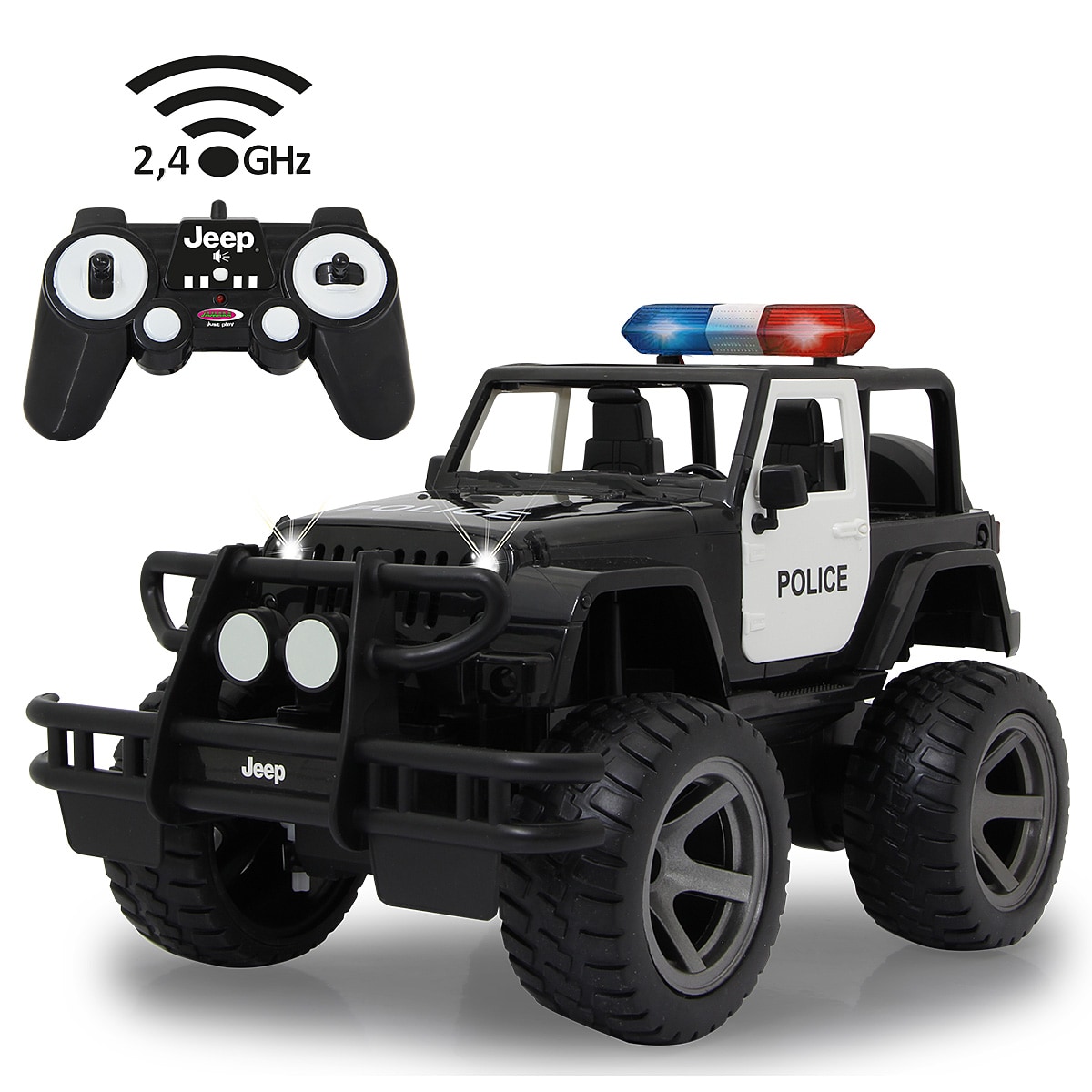 JAMARA Jeep Wrangler Police 1:14 2,4GHz - Bild 1