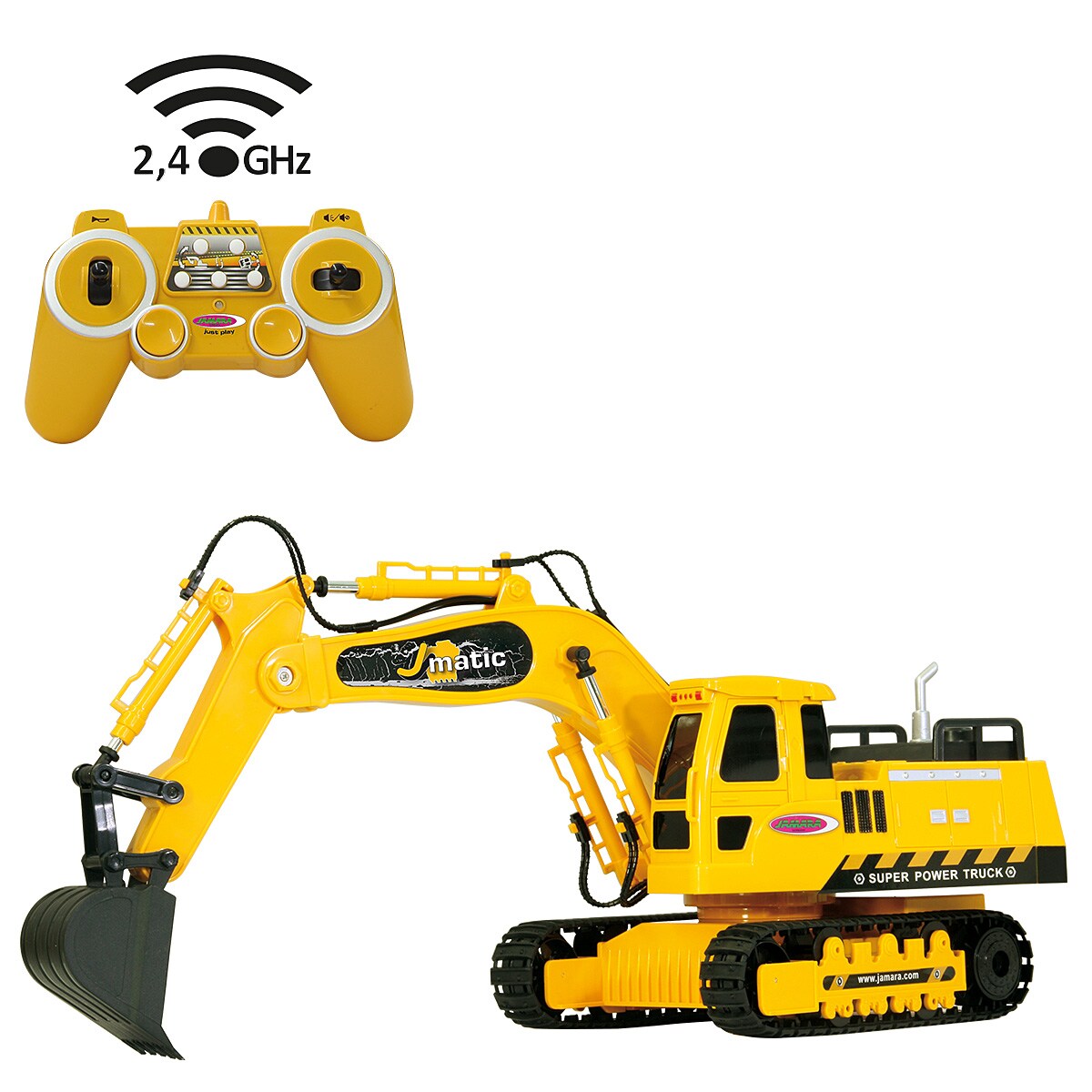 JAMARA Bagger J-Matic 1:27 2,4GHz 4+2 Kanal | 04042774416706