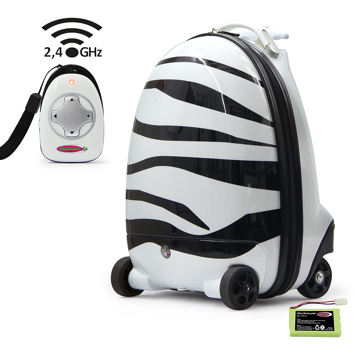 JAMARA Kinderkoffer Zebra 2,4GHz - Bild 1