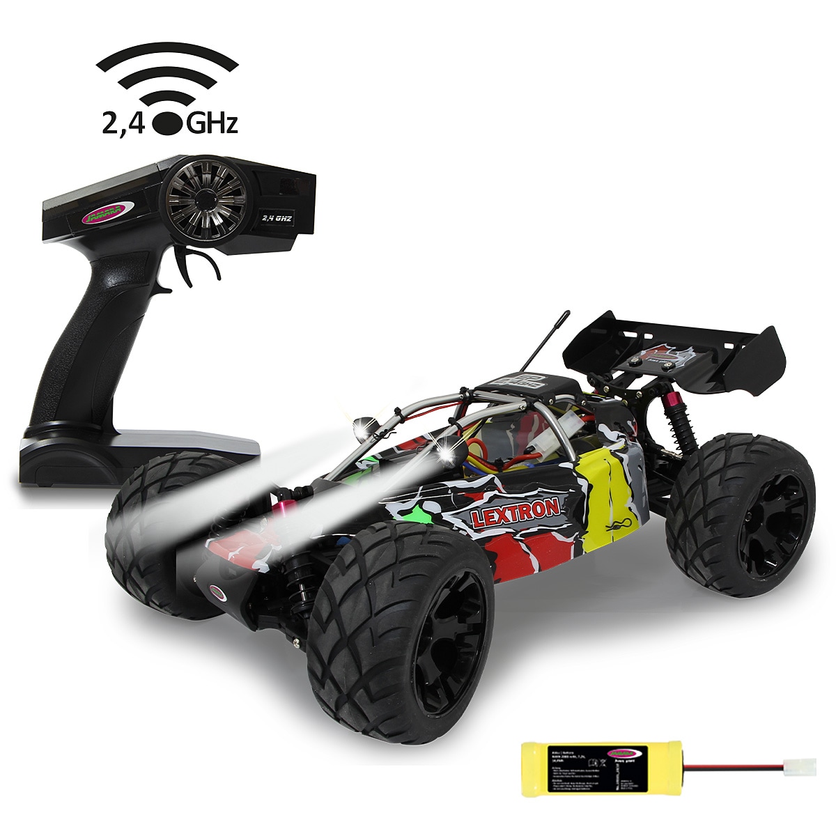 JAMARA-53110-Lextron Desertbuggy 4WD 1:10 NiMh 2,4GHz mit LED - Bild 1
