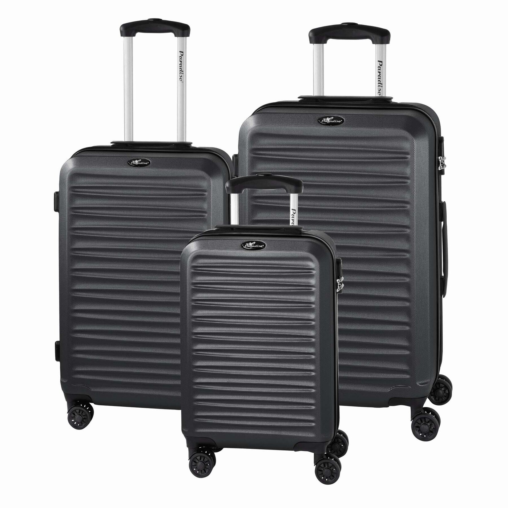 3-tlg. Trolley-Set "Havanna 2.0", schwarz