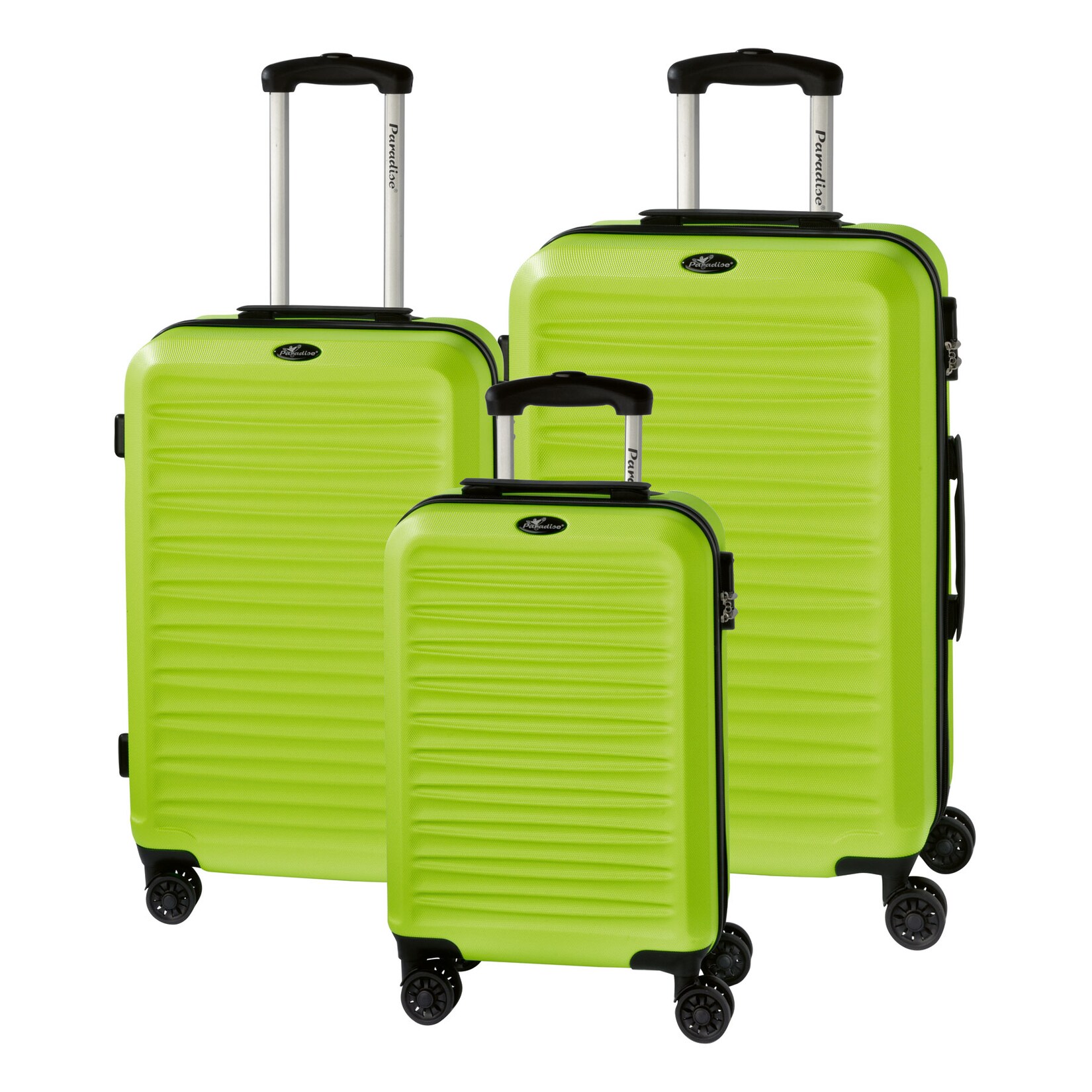 3-tlg. Trolley-Set "Havanna 2.0", hellgrün