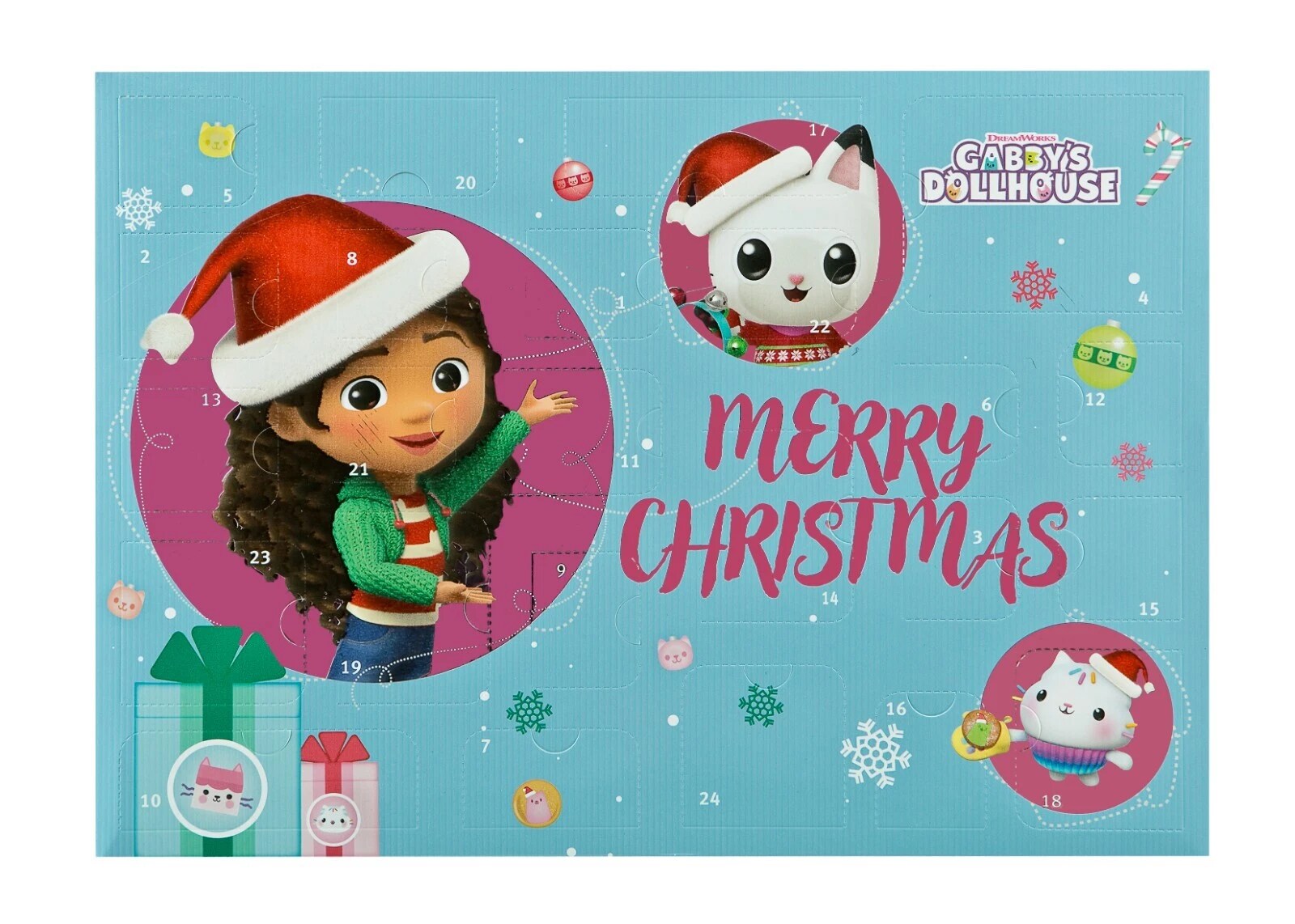 Adventskalender Sticker (Gabby&acute;s Dollhouse) - Bild 1