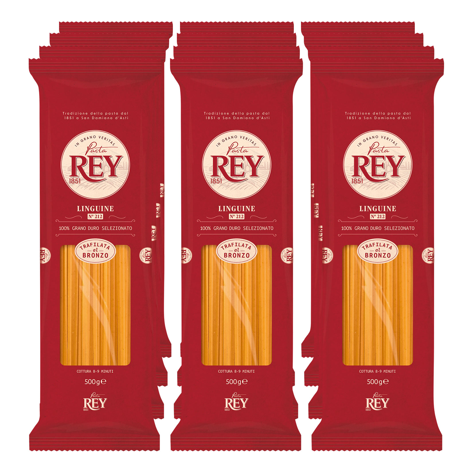 Pasta Rey 1851 Linguine 500 g, 18er Pack - Bild 1