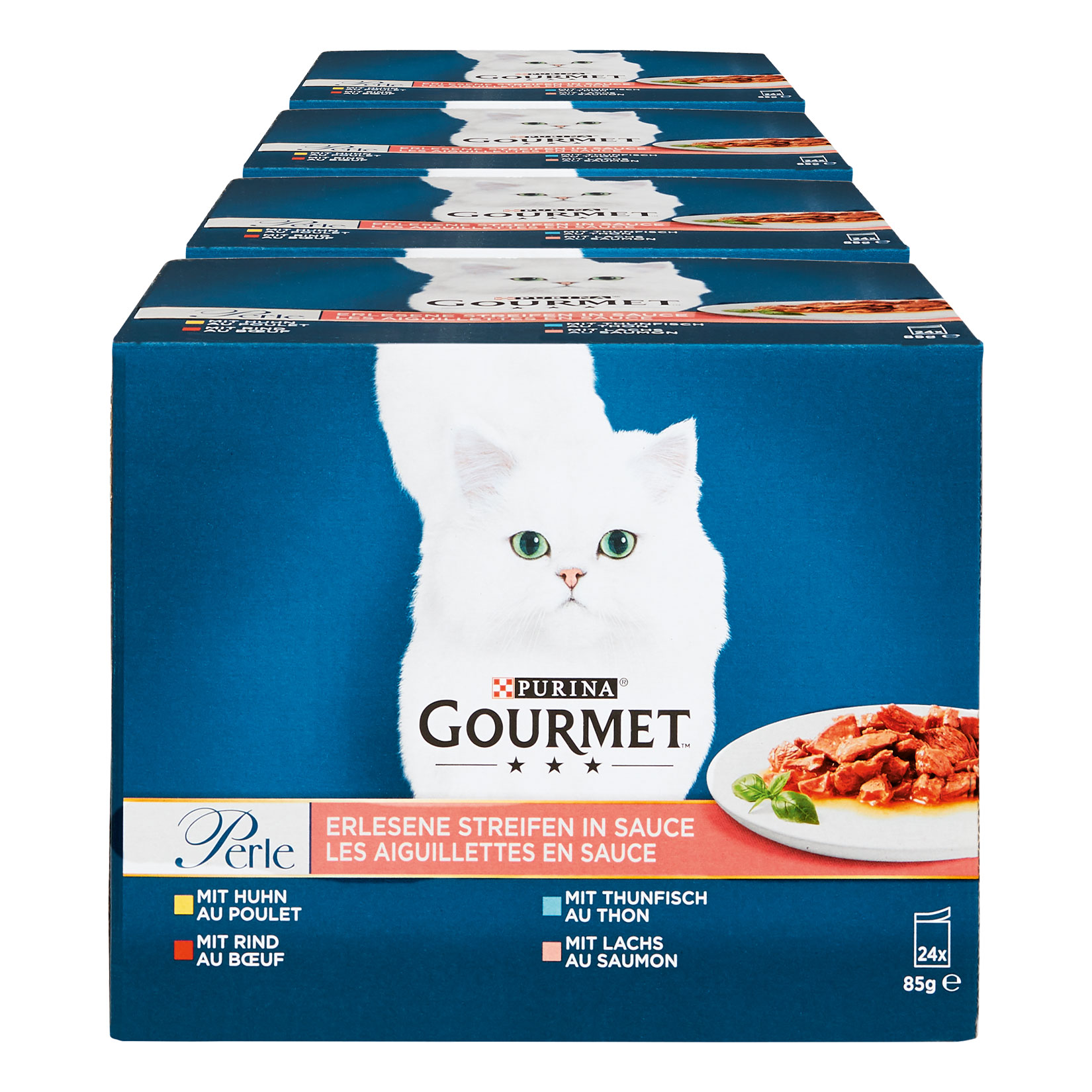 PURINA Gourmet Perle 24 x 85 g, 4er Pack - Bild 1