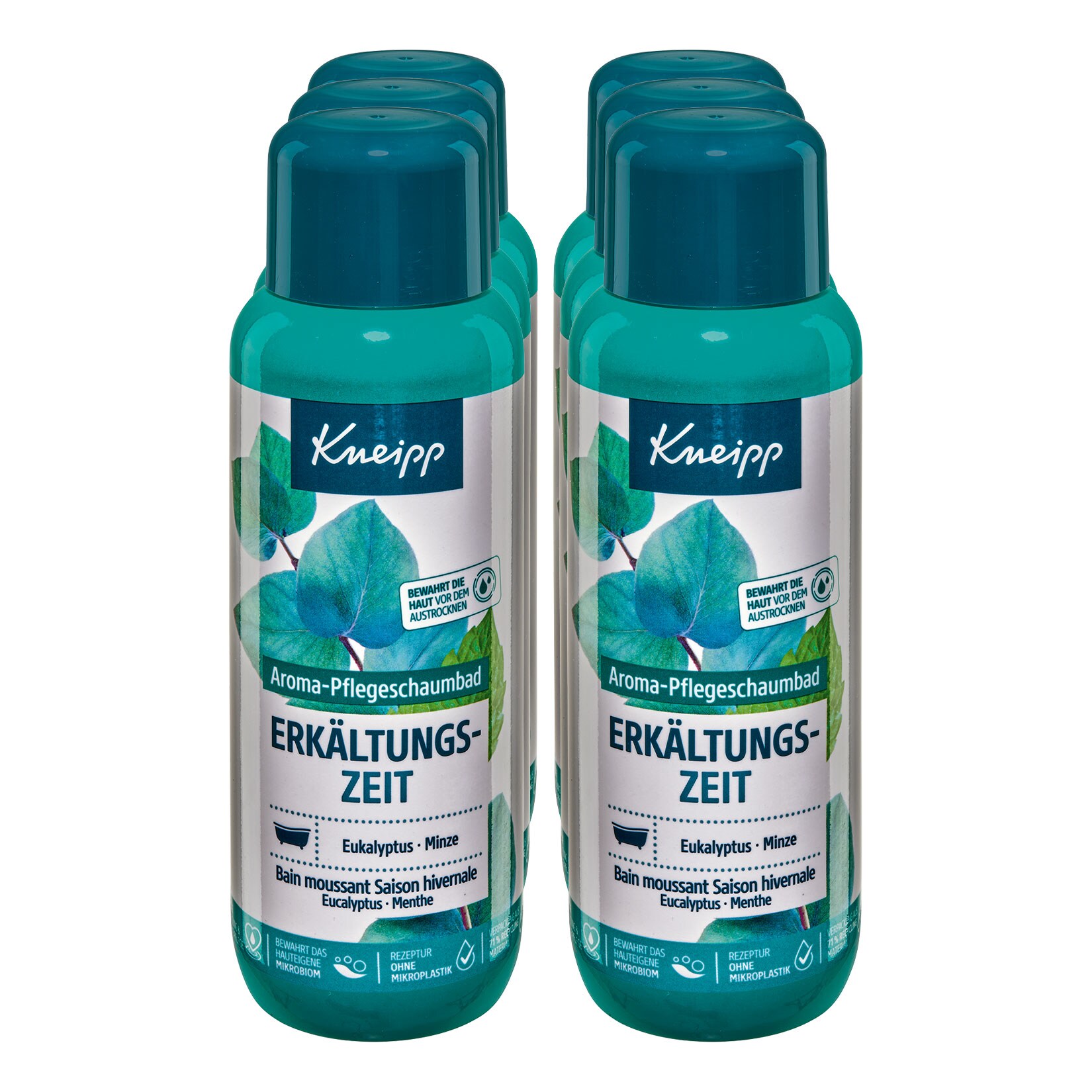 Kneipp Schaumbad Erk&auml;ltungszeit 400 ml, 6er Pack - Bild 1